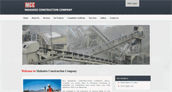 Desktop Screenshot of mahadeoconstruction.com